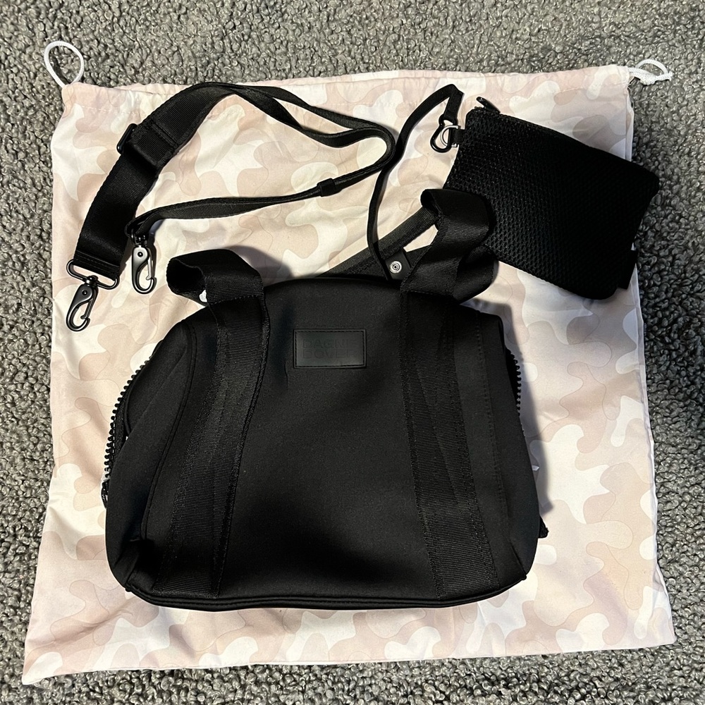 NWB Dagne Dover Landon Carryall Bag Black Small